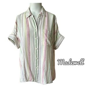 Madewell Plus Linen-Blend Daily Shirt